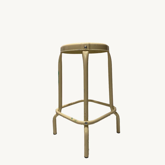 ST011JN / METAL BEIGE STOOL