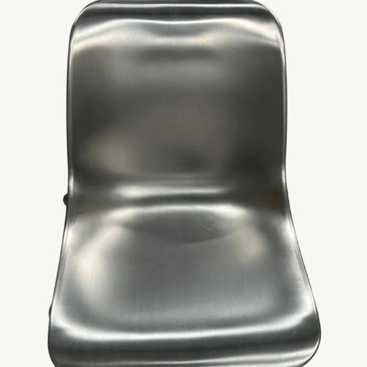 CH054PI / BRUSHED STEEL CHAIR