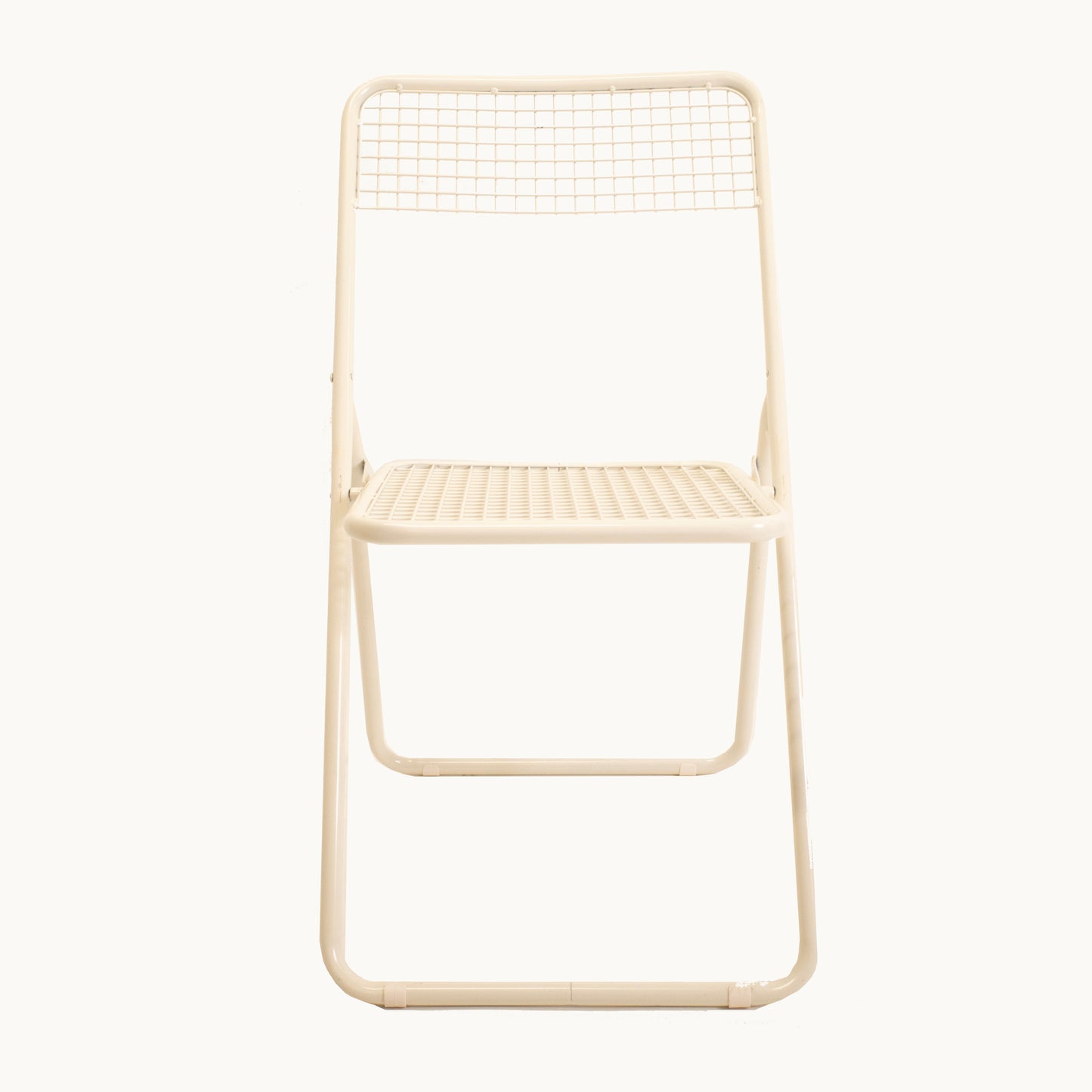 CH071JN / WHITE FOLDING CHAIR