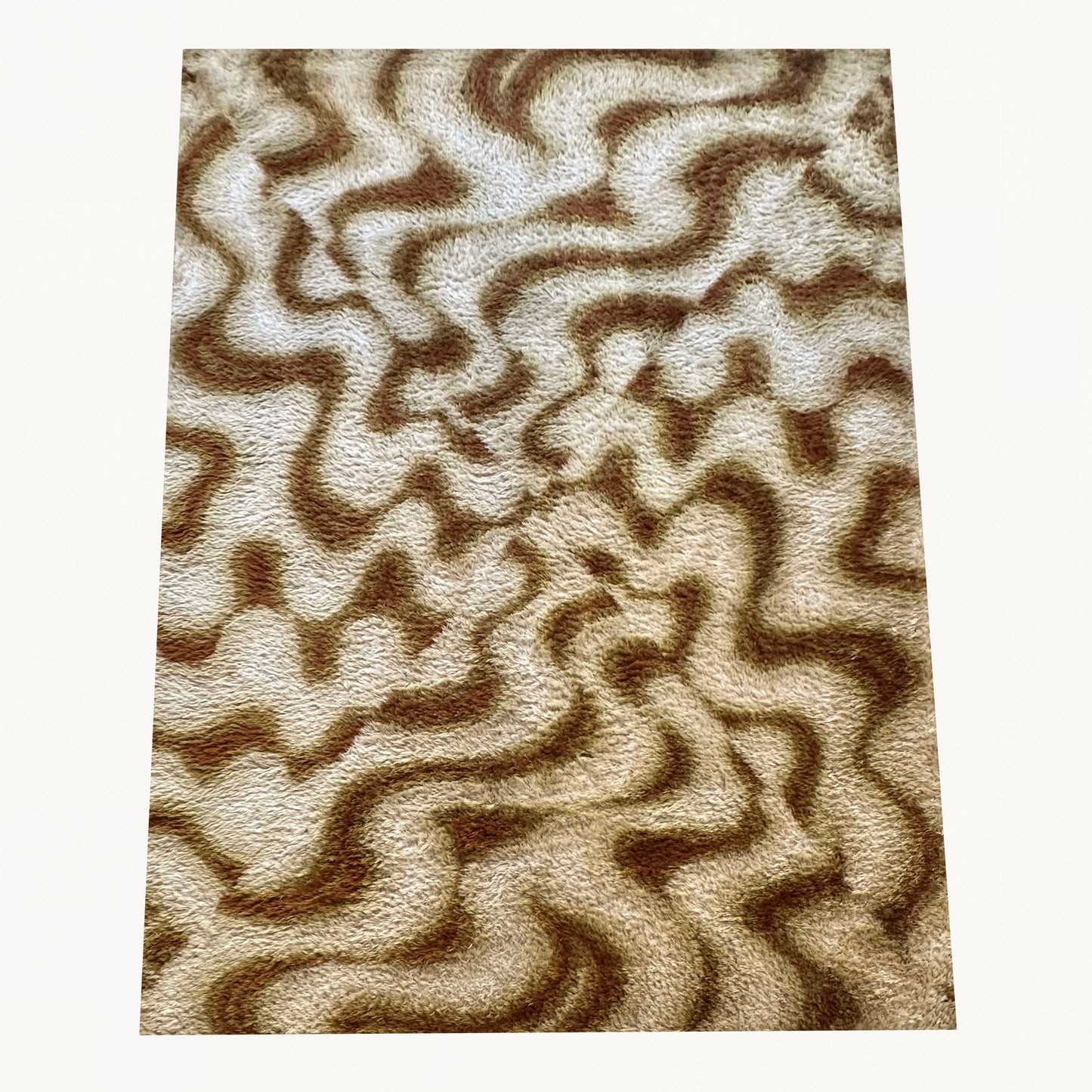 FL034PI / 70's BROWN CARPET