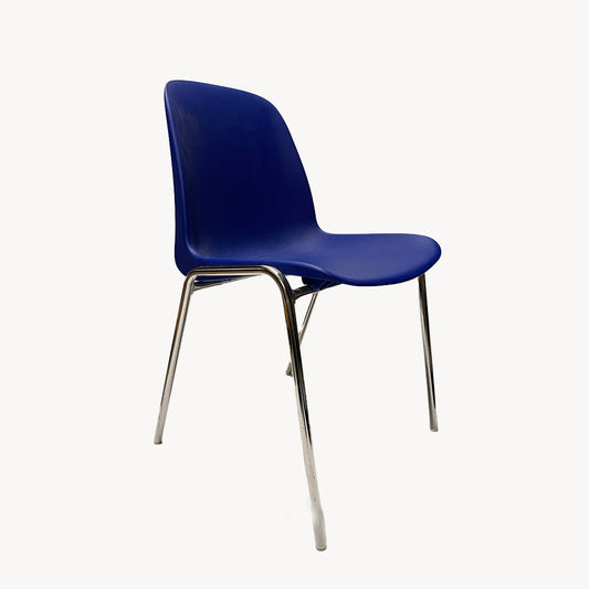 CHJ019 / BLUE PLASTIC CHAIR