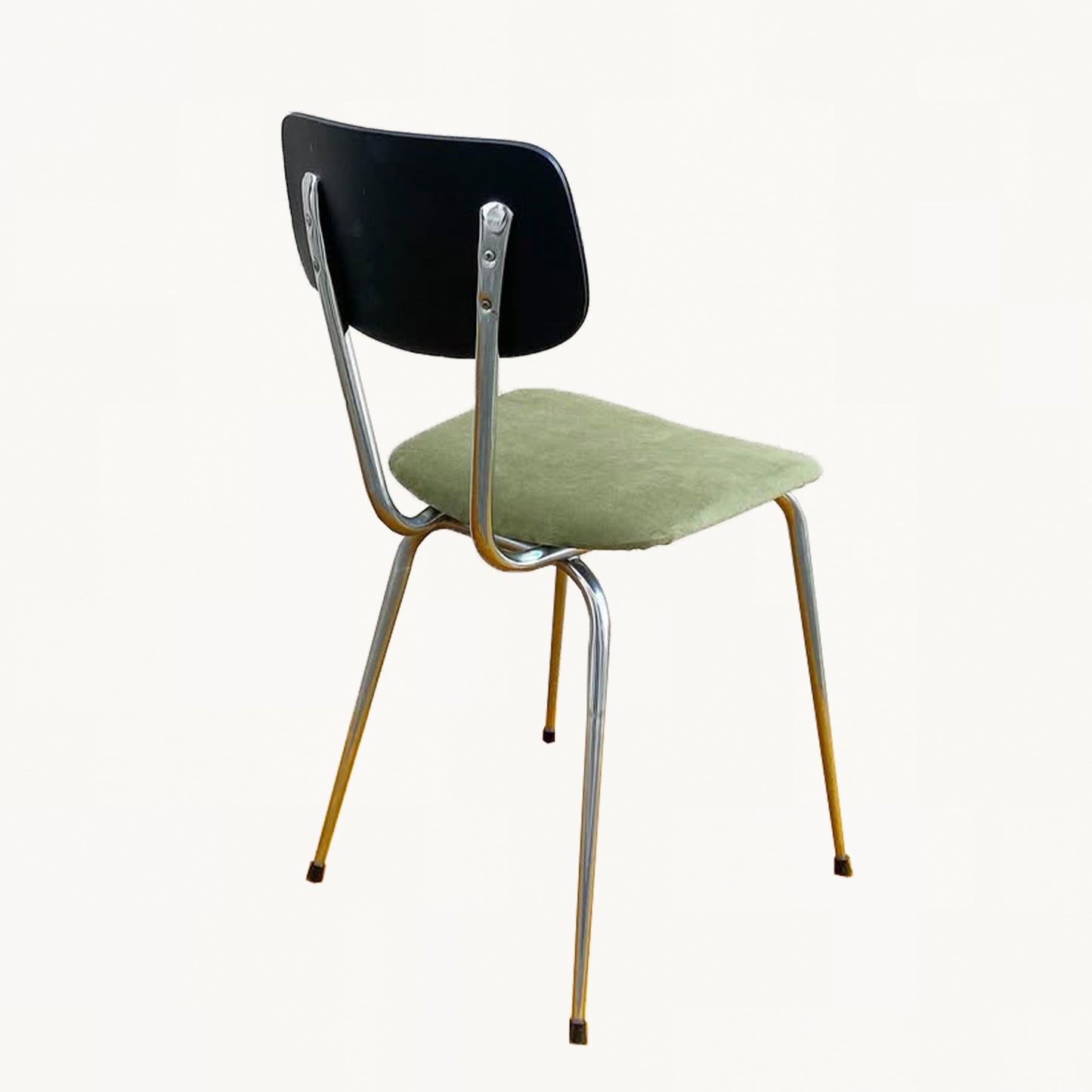 CH010CH / GREEN VELOUR CHAIR