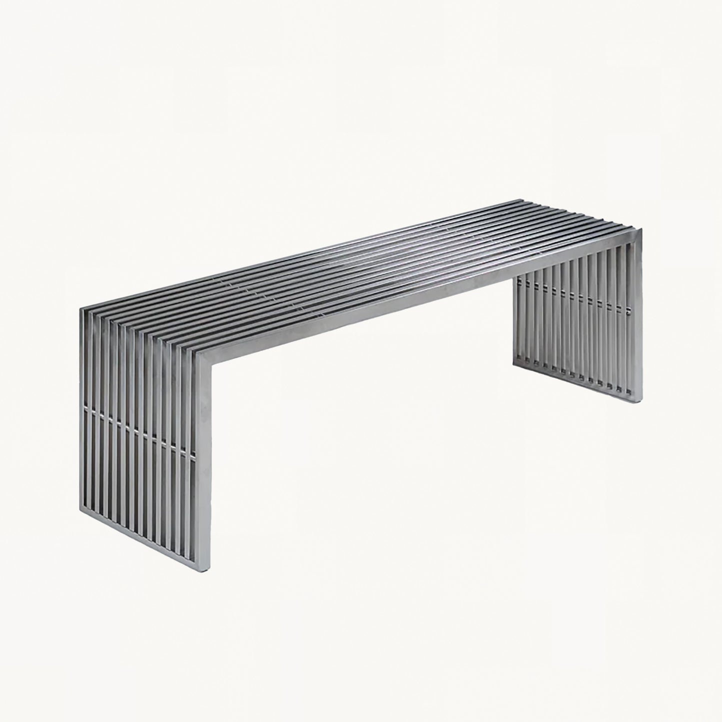 BE002PI / MODERNIST STEEL BENCH