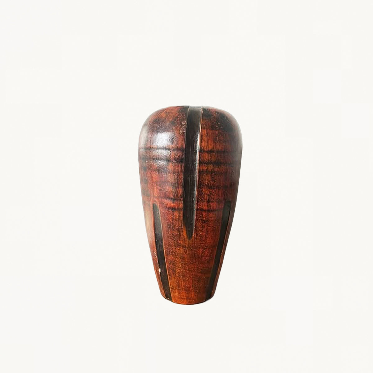 CH.12.0016 / BROWN VASE