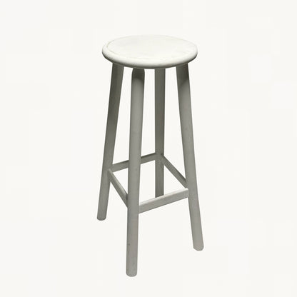ST005 / TALL WHITE STOOL