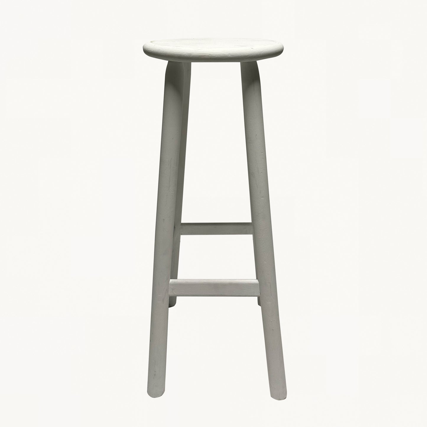 ST005 / TALL WHITE STOOL