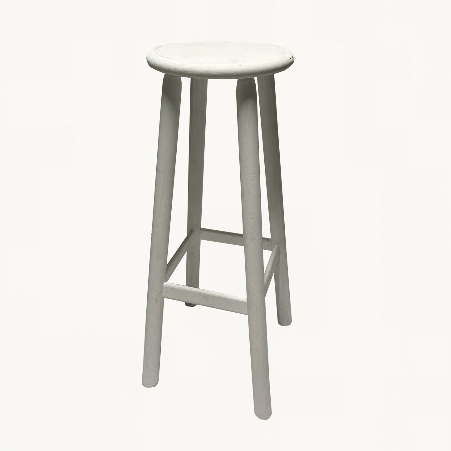 ST005 / TALL WHITE STOOL
