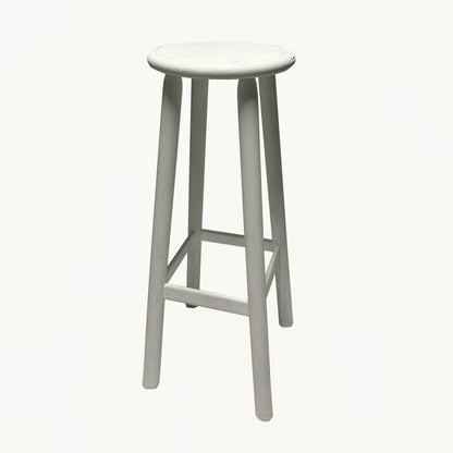 ST005 / TALL WHITE STOOL