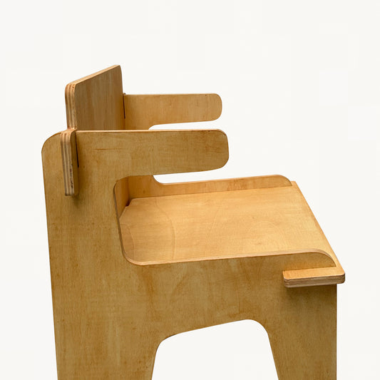 CH001B / WOODEN PUZZLE CHAIR