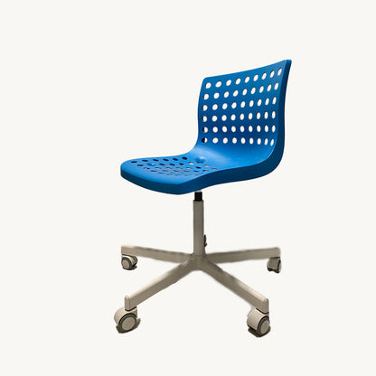 CH025JN / BLUE SWIVEL CHAIR