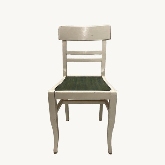 CH032JN / WHITE WOODEN CHAIR
