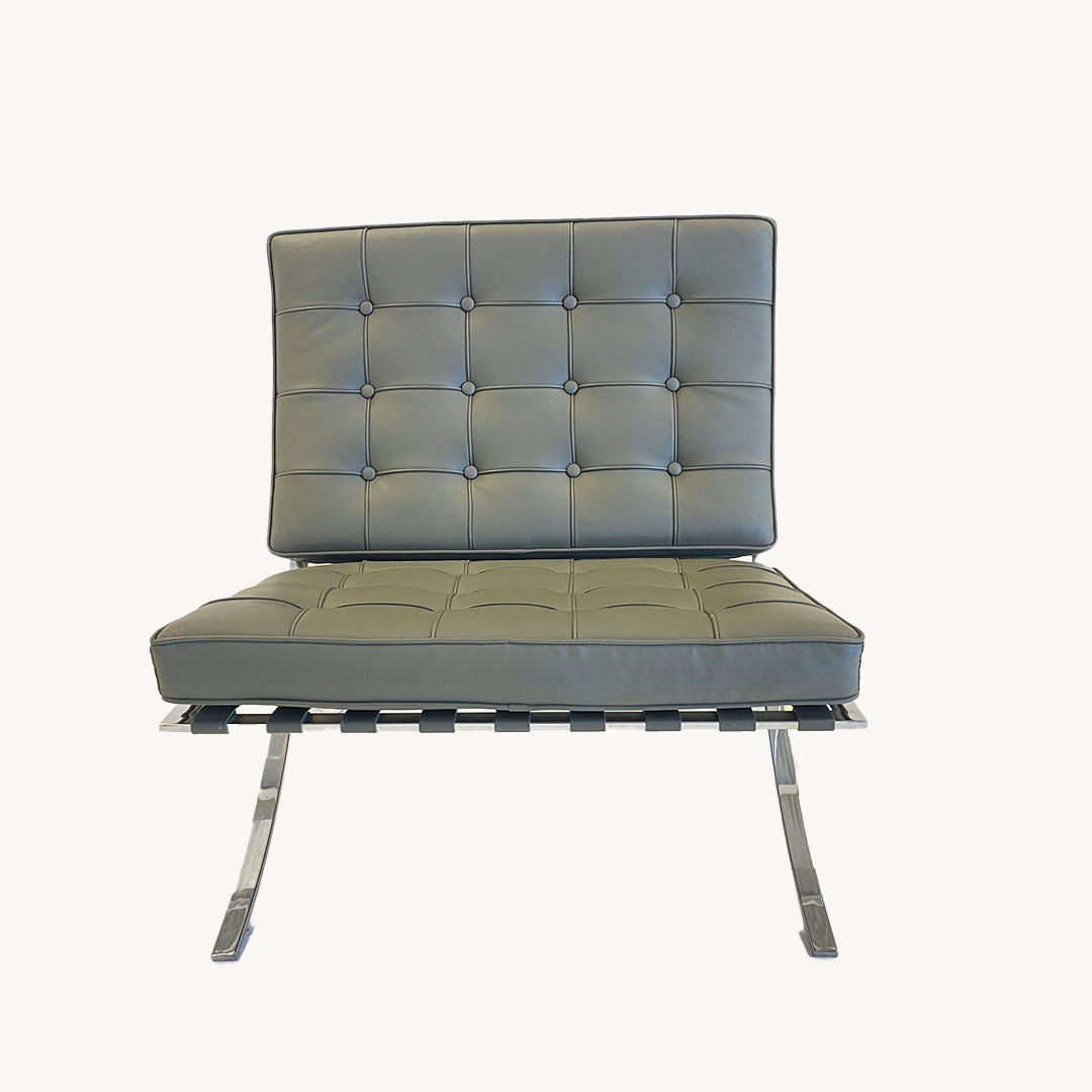 AR013JN / GREEN LEATHER SOFA