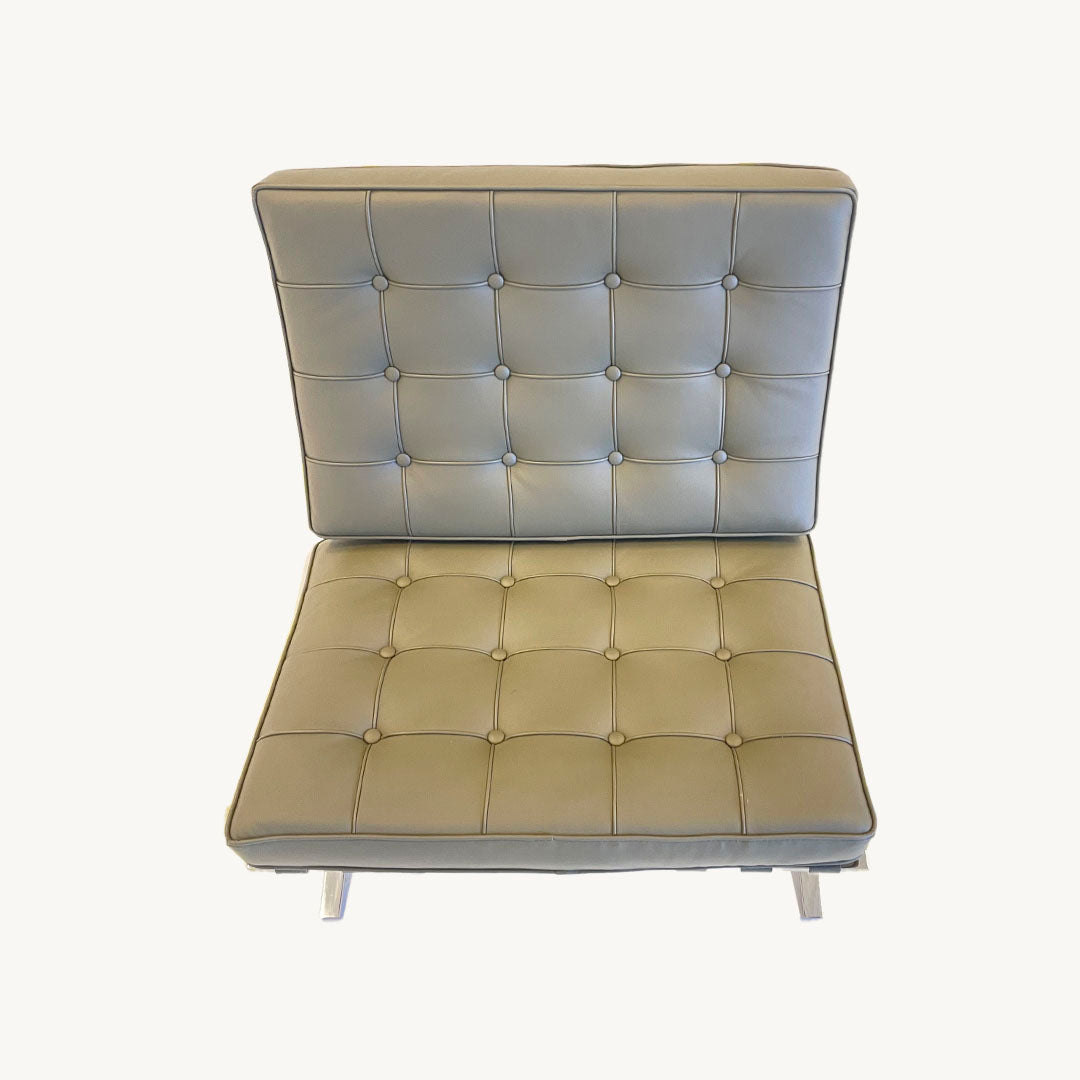 AR013JN / GREEN LEATHER SOFA