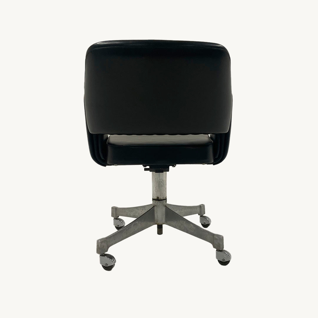 CH053JN / OFFICE ROLLING BLACK CHAIR