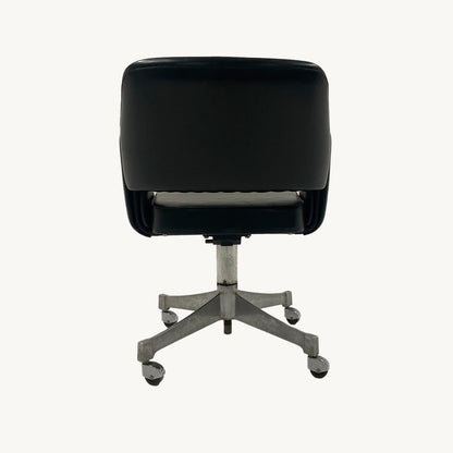 CH053JN / OFFICE ROLLING BLACK CHAIR