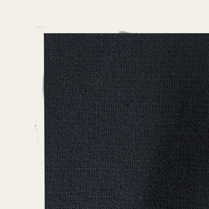 FL014PI / BLACK WOVEN CARPET