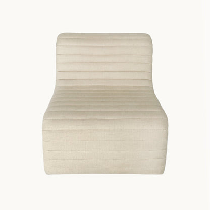 AR007PI / BEIGE LOUNGE CHAIR