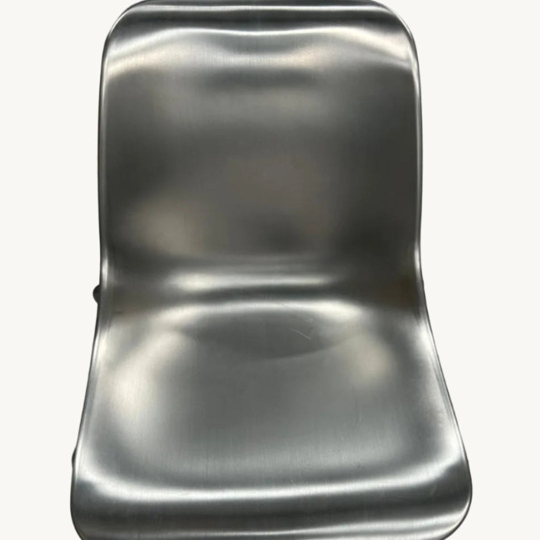 CH054PI / BRUSHED STEEL CHAIR