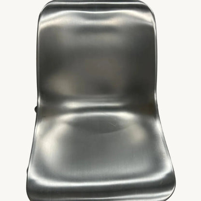 CH054PI / BRUSHED STEEL CHAIR