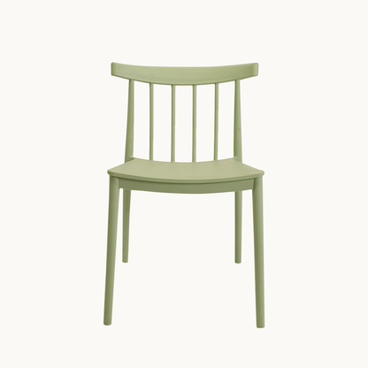 CH026JN / WOODEN GREEN CHAIR