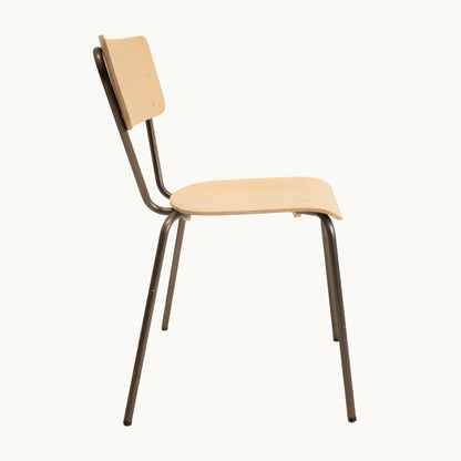 CH070JN / WOODEN SCHOOL CHAIR