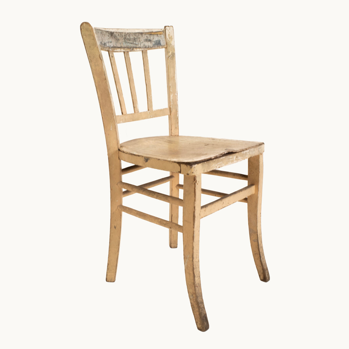 JN.01.0117/ AGED WOODEN CHAIR