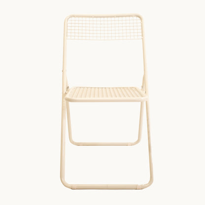 CH071JN / WHITE FOLDING CHAIR