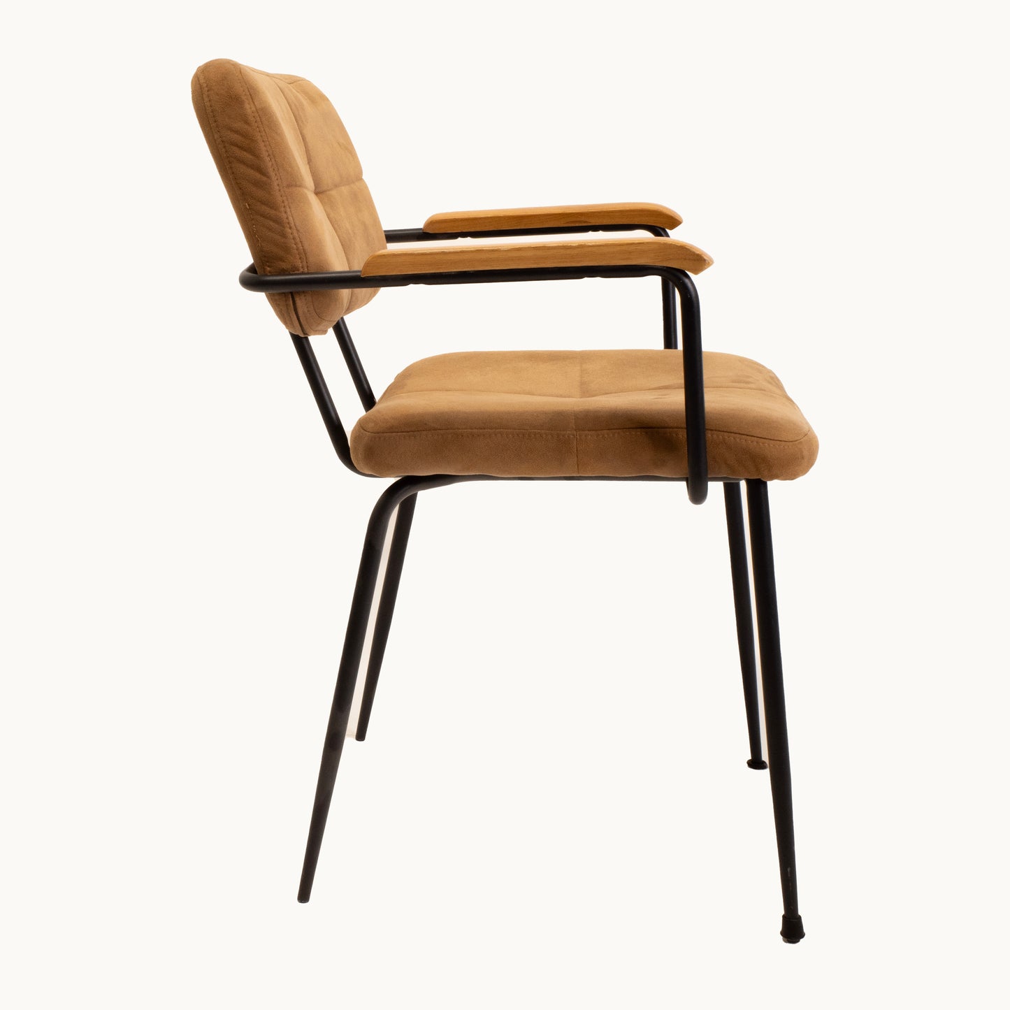 AR016JN / BROWN FABRIC ARMCHAIR