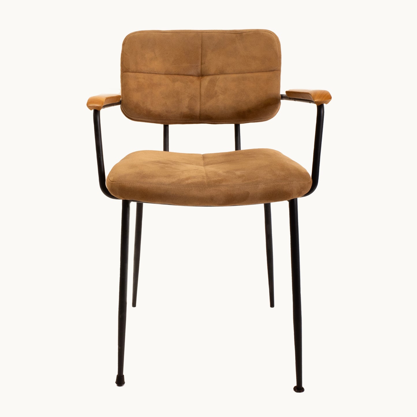 AR016JN / BROWN FABRIC ARMCHAIR
