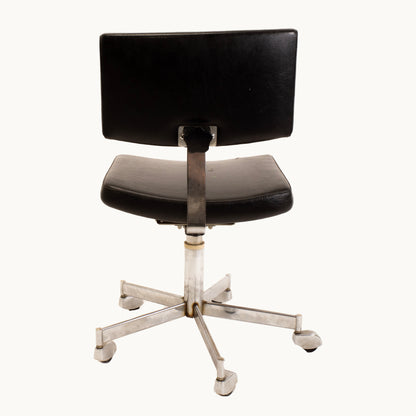 CH069JN / BLACK ROLLING OFFICE CHAIR