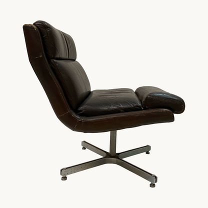 CH016 / BROWN OFFICE CHAIR