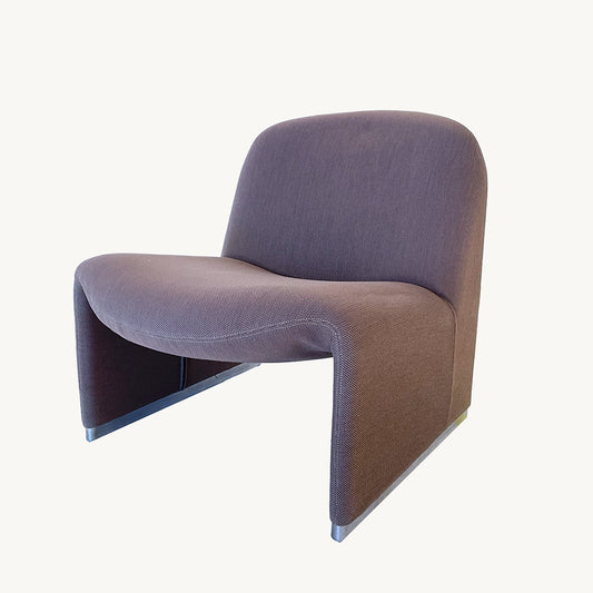 AR005JN / BROWN GRAY UPHOLSTERED ARMCHAIR