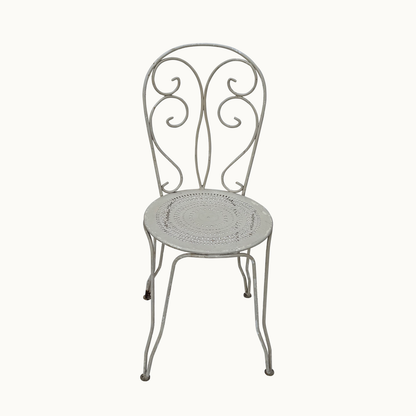 JN.01.0006/ WHITE GARDEN CHAIRS