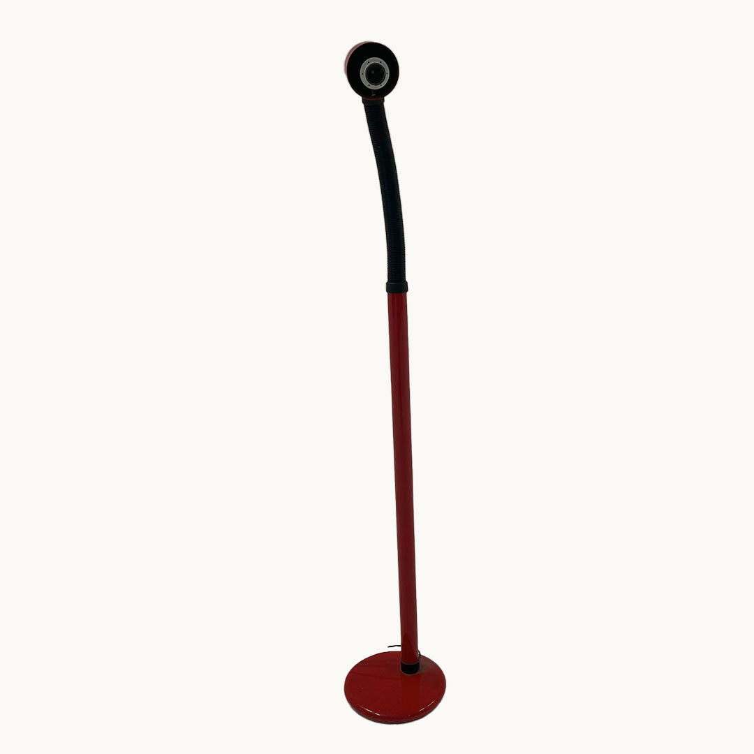 LA009JN / RED ARTICULATED FLOOR LAMP