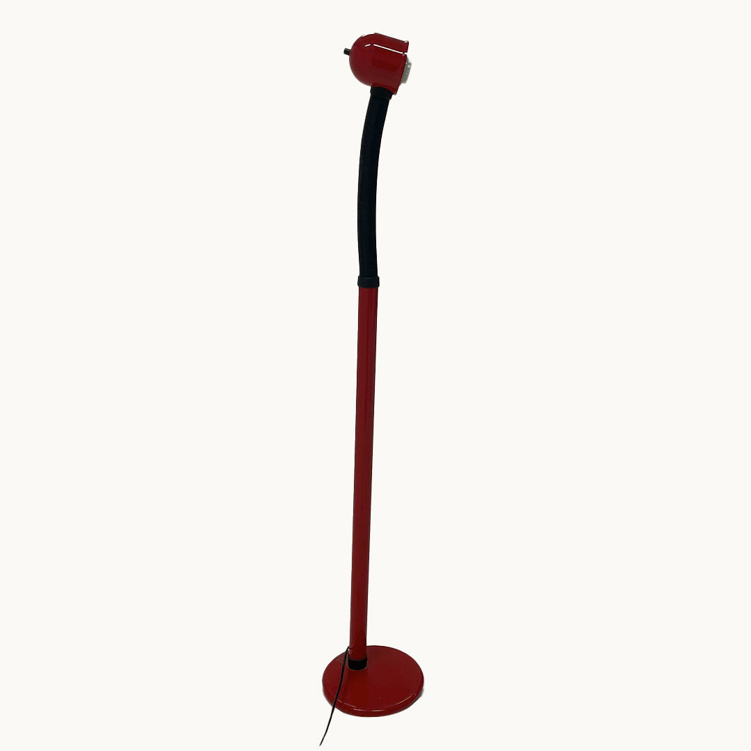 LA009JN / RED ARTICULATED FLOOR LAMP