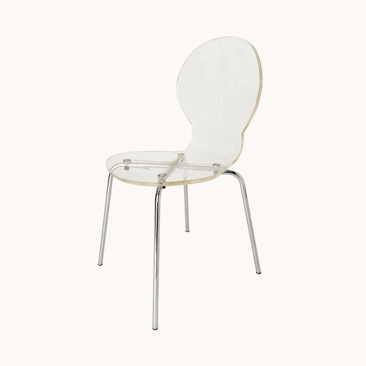 CH044PI / TRANSPARENT PLEXI CHAIR