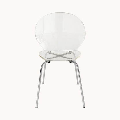 CH044PI / TRANSPARENT PLEXI CHAIR