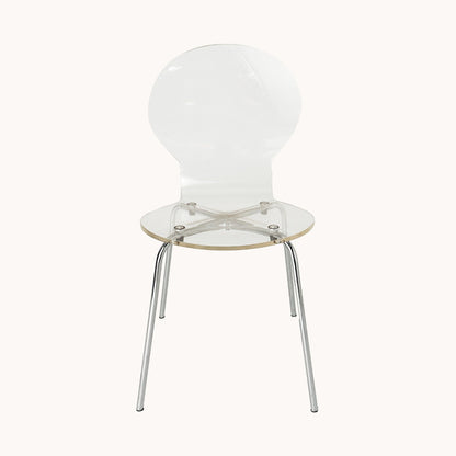 CH044PI / TRANSPARENT PLEXI CHAIR
