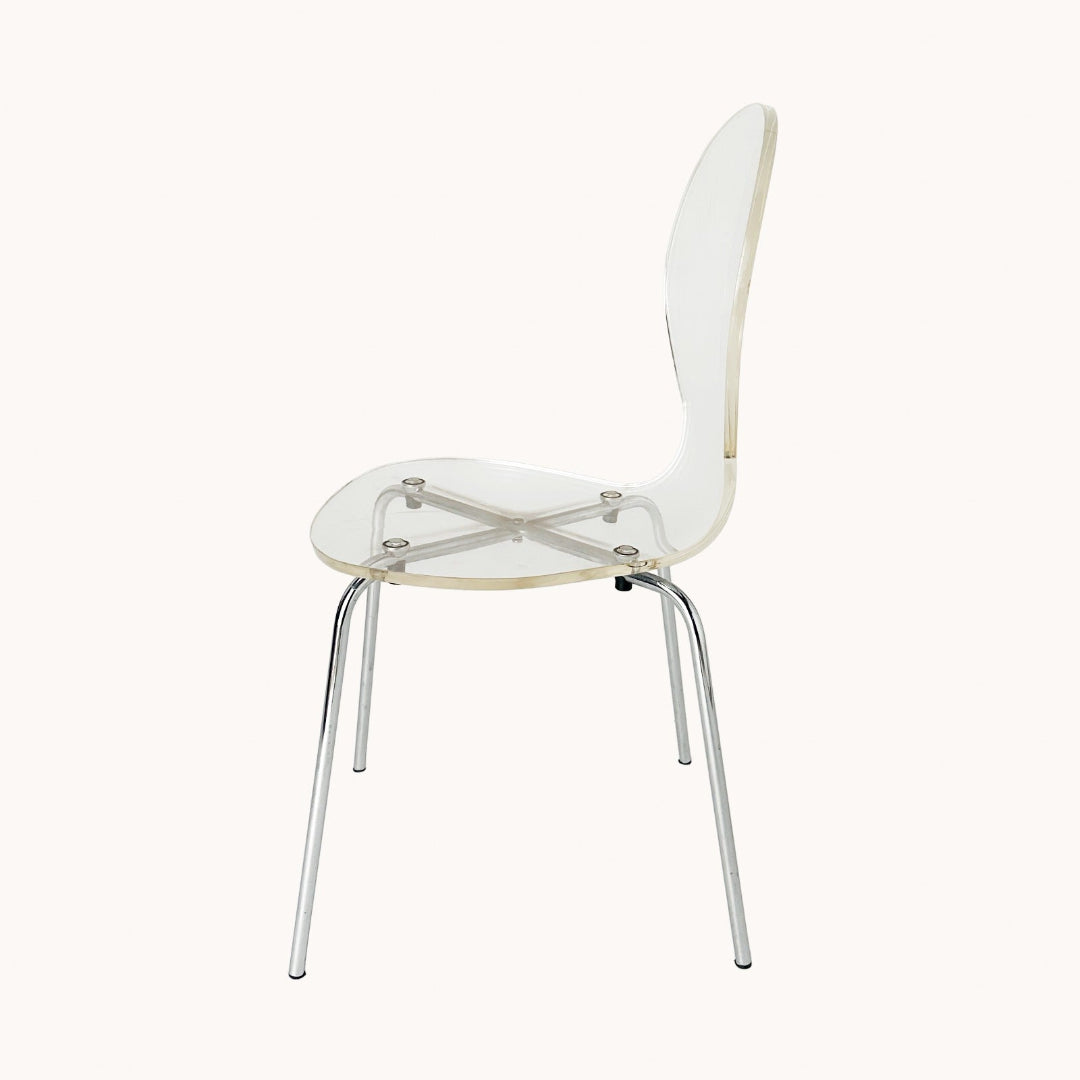 CH044PI / TRANSPARENT PLEXI CHAIR