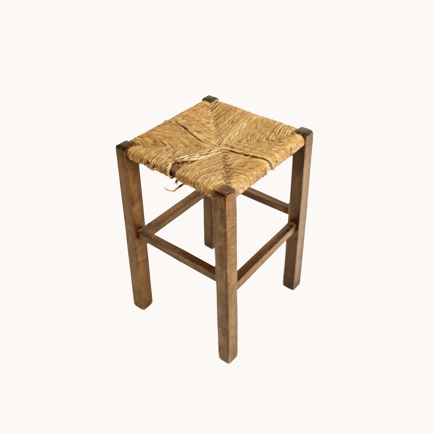 ST030JN / WOVEN AND SISAL STOOL I