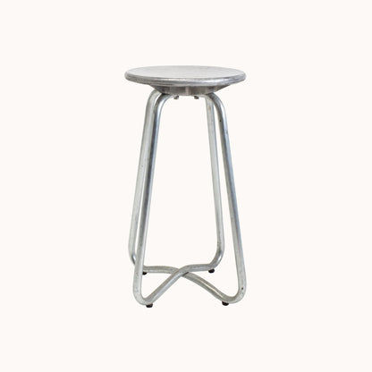 ST002JN / METAL CROSSED LEG STOOL