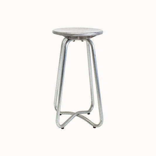 ST002JN / METAL CROSSED LEG STOOL