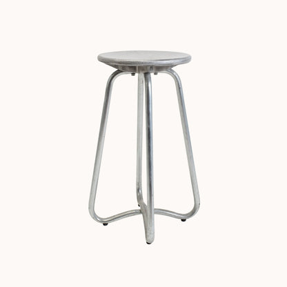ST002JN / METAL CROSSED LEG STOOL