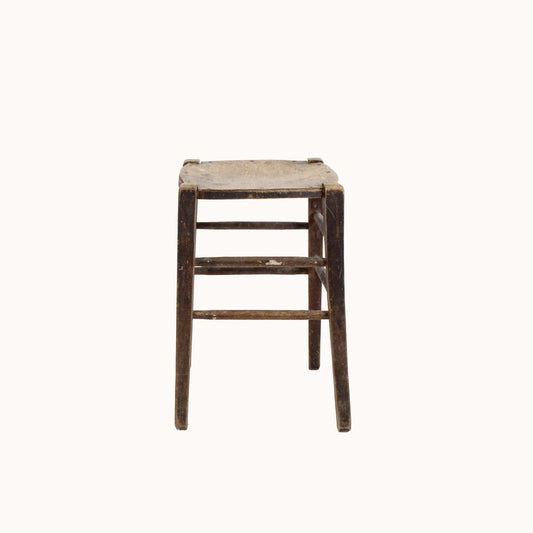 ST040JN / SQUARE WOODEN STOOL