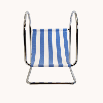 CH082JN / BLUE STRIPED CHILDREN'S CHAIR