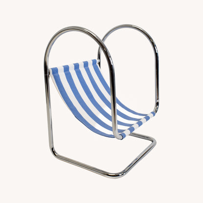 CH082JN / BLUE STRIPED CHILDREN'S CHAIR