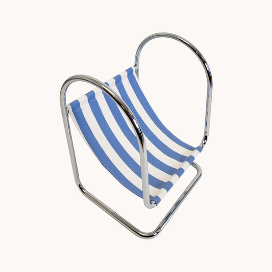 CH082JN / BLUE STRIPED CHILDREN'S CHAIR