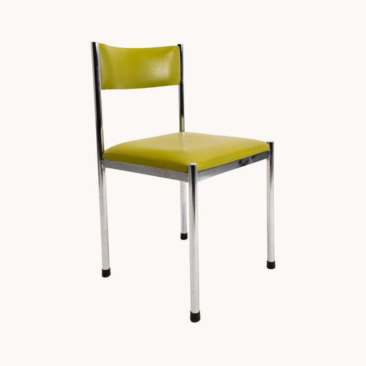 CH055JN / GREEN & CHROME CHAIR