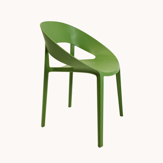 CH001JN / GREEN OVAL CHAIR
