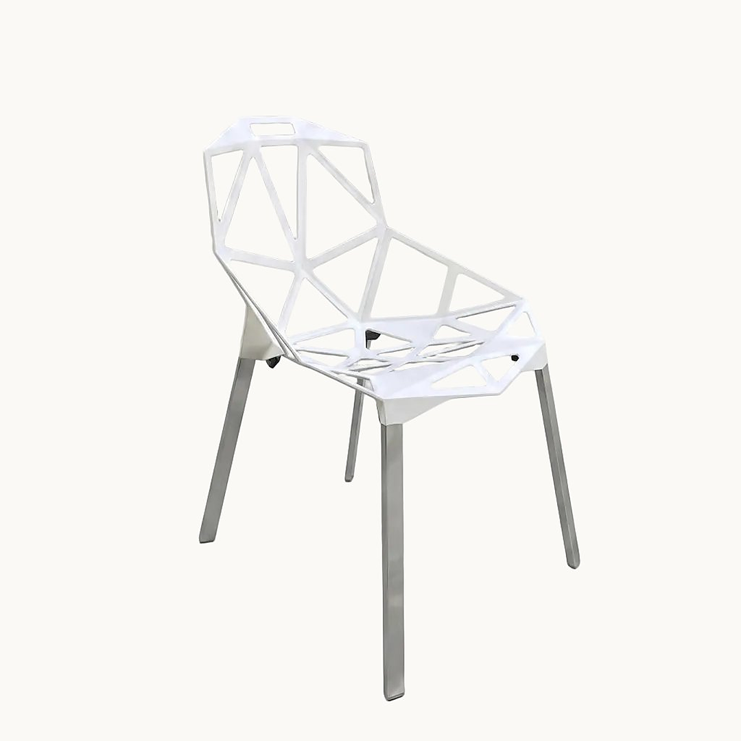 CH046CH / WHITE CHAIR ONE KONSTANTIN GRCIC